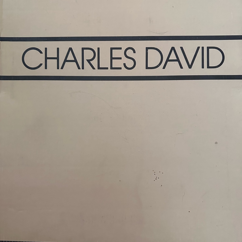 Charles David Cream Boots with Small Heel. Very good condition.